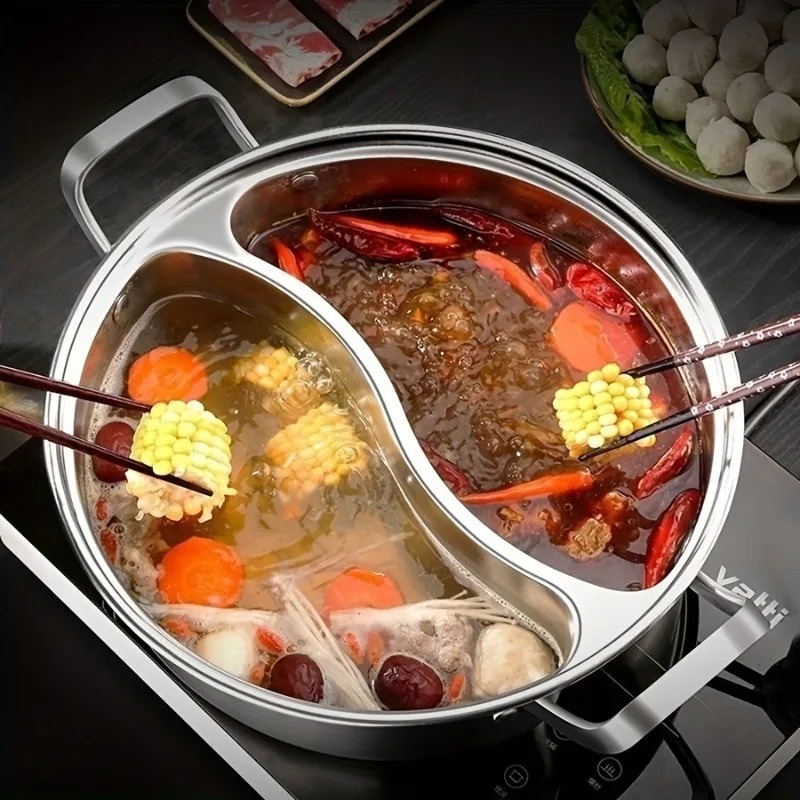 304 Paslanmaz Çelik Çift Bölme - Home Cooking Chinese incelemesi ve fiyatı