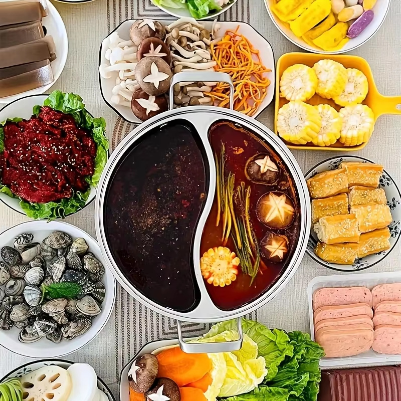 304 Paslanmaz Çelik Çift Bölme - Home Cooking Chinese incelemesi ve fiyatı