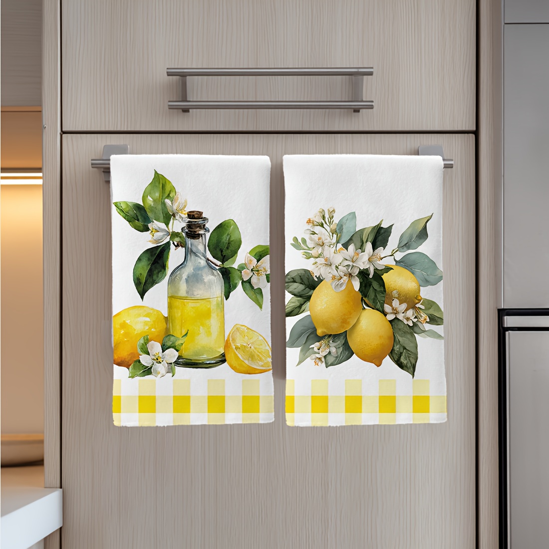 2 adet, limon çiçek desenli mu - Home Cooking Is The Best incelemesi ve fiyatı