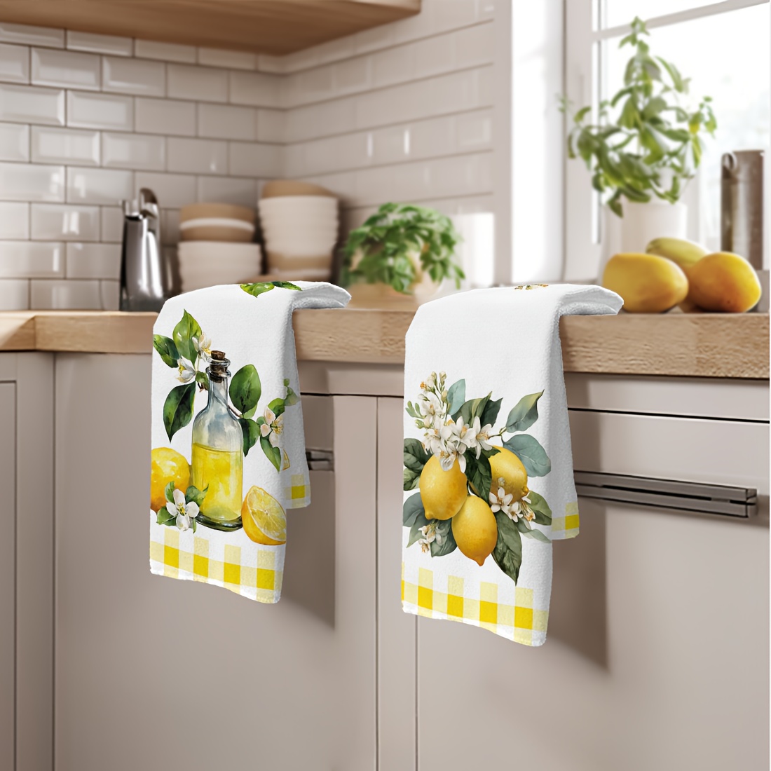2 adet, limon çiçek desenli mu - Home Cooking Is The Best incelemesi ve fiyatı