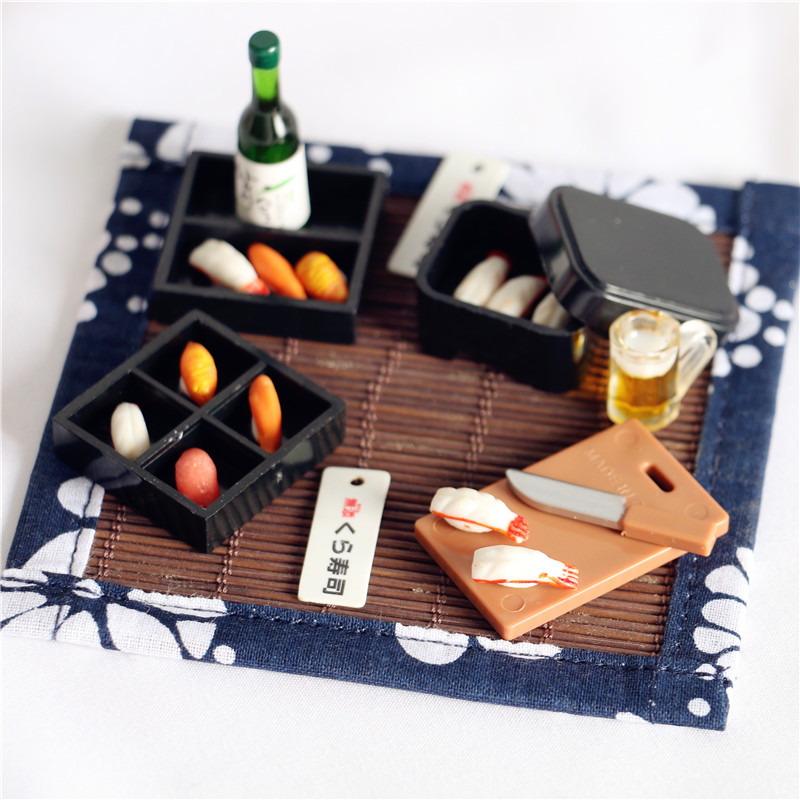 Miniautre suşi Dollhouse Mini  - Home Cooking Japanese Food incelemesi ve fiyatı