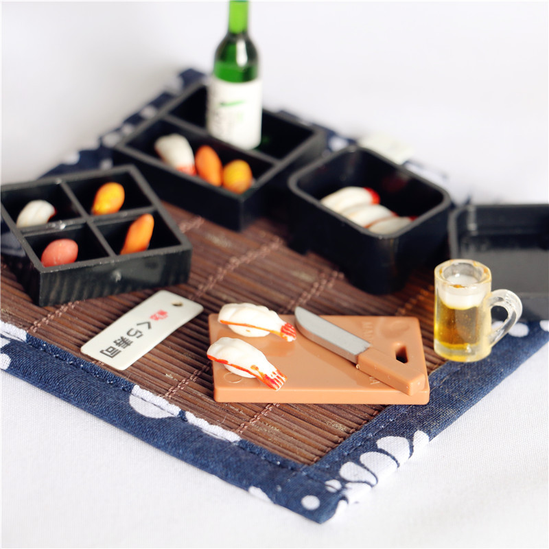 Miniautre suşi Dollhouse Mini  - Home Cooking Japanese Food incelemesi ve fiyatı